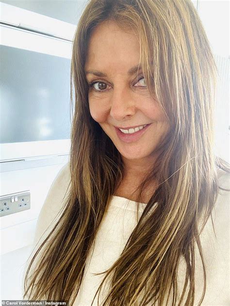 carol vorderman cleavage|Carol Vorderman, 60, shows off cleavage in flimsy red bikini on.